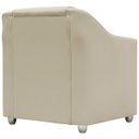 Ver imagem 2 de Poltrona Decorativa Mila Confortável para Sala Recepção Manicure Pés Cromado - Clique e Decore