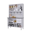 Ver imagem 2 de Armário de Cozinha 6 Portas 2 Gavetas Regina Itatiaia