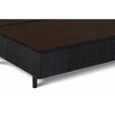 Ver imagem 4 de Cama Box Base Universal Solteiro Suede Black (96x203x20) - Costa Rica