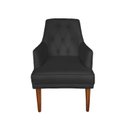 Ver imagem 3 de Kit 4 Cadeiras Paris + 2 Paris Retro Suede Preto Dominic Decor