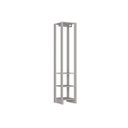 Ver imagem 4 de Closet Modulado 2 Peças com 1 Cabideiro e 9 Nichos Yes Nova Mobile