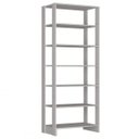 Ver imagem 3 de Closet Modulado 2 Peças com 1 Cabideiro e 9 Nichos Yes Nova Mobile