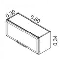 Ver imagem 2 de Cozinha Compacta 3 Peças sem Balcão 3 Portas de Vidro Tarsila Itatiaia