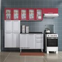 Ver imagem 1 de Cozinha Compacta 3 Peças Luce Itatiaia com 5 Portas de Vidro Luce 2018 Itatiaia