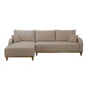Ver imagem 3 de Sofá Albano Veludo 250 Chaise Lado Esquerdo Meu Sofá Online B002 Veludo Capuccino
