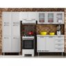 Cozinha Compacta 3 Peças, 3 Portas de Vidro sem Balcão Premium Itatiaia - 1