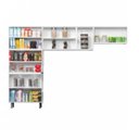 Ver imagem 2 de Cozinha Compacta 3 Peças, 3 Portas de Vidro sem Balcão Premium Itatiaia