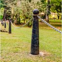 Ver imagem 2 de Balizador Cônico 80 Cm Calçadas Ferro Fundido Pronto Artes