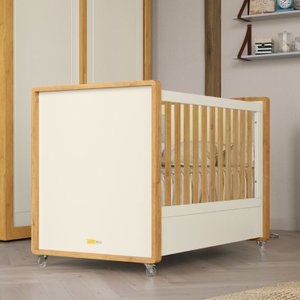 Berço Minicama Tutto New Matic Off White/freijó