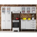 Ver imagem 1 de Cozinha Compacta 3 Peças 5 Portas de Vidro sem Balcão Premium Itatiaia