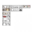 Ver imagem 3 de Cozinha Compacta 3 Peças com 2 Portas de Vidro sem Balcão Luce 2018 Itatiaia