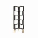 Ver imagem 2 de Estante Multiuso de Canto Berlim 6 Prateleiras Rv Móveis