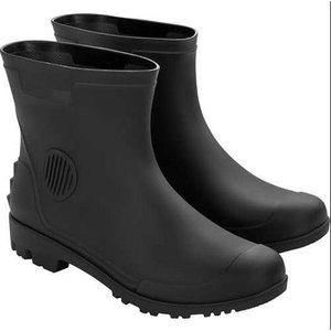 Bota (Aa) Pvc 44 Preta C3/4 Cf Vonder
