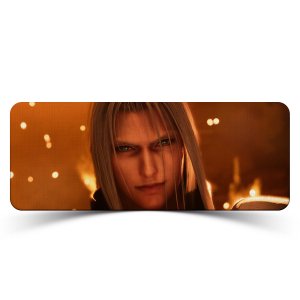 Mouse Pad Gamer Final Fantasy 7 Remake Sephiroth Império da Impressão 90cm x 35cm