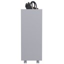 Ver imagem 6 de Kit 02 Sapateiras Multiuso Organizador Com 03 Prateleiras E Rodizio Perola L03 Branco - Lyam Decor