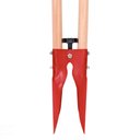 Ver imagem 4 de Cavadeira Articulada Tramontina em Aço com Cabo de Madeira 110 Cm e Batente em Polipropileno Tramont