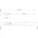 Ver imagem 6 de Cavadeira Articulada Tramontina em Aço com Cabo de Madeira 110 Cm e Batente em Polipropileno Tramont