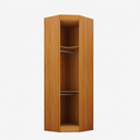 Ver imagem 1 de Módulo Canto Obliquo 1 Porta 100% MDF Áurea - Arbo Design