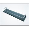 Porta Shampoo 40cm Em Vidro Fumê - 1