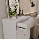 Ver imagem 3 de Cômoda 5 Gavetas 80cm Alice - Branco
