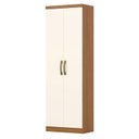 Ver imagem 4 de Guarda Roupa Casal 04 Portas 04 Gavetas B383 com Armário Multiuso Margarida Cinamomo Off White-