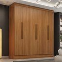 Ver imagem 1 de Guarda-roupa 6 Portas 3 Gavetas Lisboa Premium Espresso Móveis