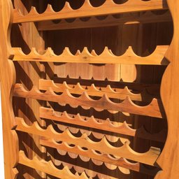 Adega Rústica Bar Vertical Para Vinhos Em Madeira Demolição Libertas Rosas Artesanato Armário Adega - 8