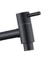 Ver imagem 2 de Torneira Banheiro Lavatório Inox 23 cm Mesa Preto NOX08B Doan