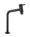 Ver imagem 1 de Torneira Banheiro Lavatório Inox 23 cm Mesa Preto NOX08B Doan