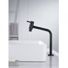 Torneira Banheiro Lavatório Inox 23 cm Mesa Preto NOX08B Doan - 4