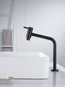 Ver imagem 4 de Torneira Banheiro Lavatório Inox 23 cm Mesa Preto NOX08B Doan