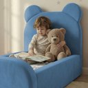 Ver imagem 2 de Cama Infantil Segura e Confortável Soft Azul