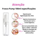 Ver imagem 3 de 10 Frasco Pump Espumador para Alongamento de Cílios - 100ml