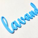 Ver imagem 2 de Lavanderia - Adorno De Parede, Quadro, Decoração, Lettering - Toque 3D:Azul Claro