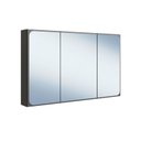 Ver imagem 2 de Espelheira para Banheiro 100cm com 3 Portas Lavinia Grafite