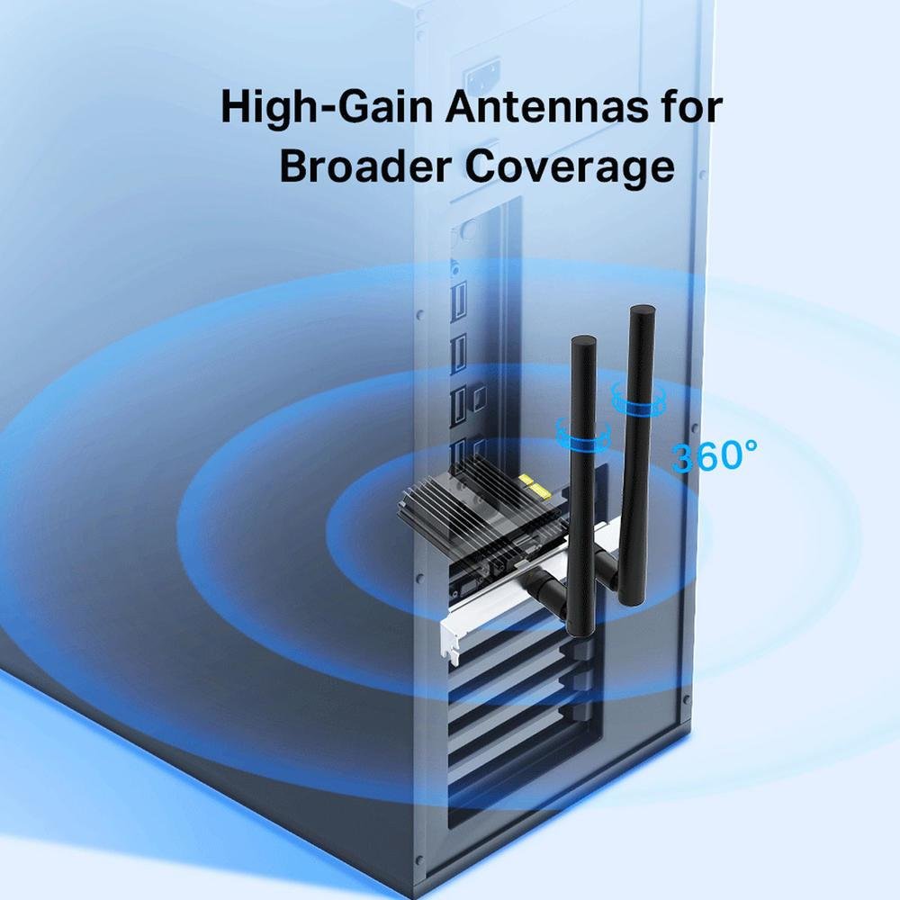 Adaptador Pci Express, Wi-fi, Tp-link, Archer - Tx50e - 3