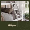 Ver imagem 6 de Beliche com Cama de Casal Solteiro de Madeira Merk Moveis