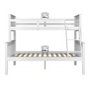 Ver imagem 7 de Beliche com Cama de Casal Solteiro de Madeira Merk Moveis