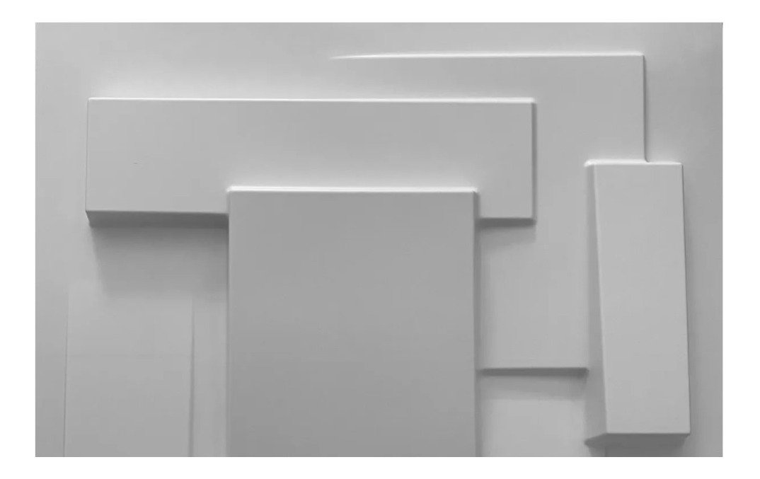 Kit Com 90 Placa 3d Autocolante Revestimento Parede Tetos 3m Cidades