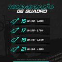 Ver imagem 3 de Bicicleta Aro 29 Quadro 17 Aço 21v com Suspensão Freio Mecânico Venus Vermelho/Branco -