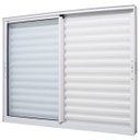 Ver imagem 1 de Janela Veneziana Caribe 3 Folhas 150x100cm Branca - 1006-101 - Jap