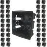 Caixa de Luz 4X4 Embutir Cabeamento Fio Kit 40 Caixinhas Interruptor Tomada Parede Construçao Obra N - 1