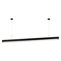Luminária Pendente LED linear Otan 24w 4000k 1,20mt Preto - 1