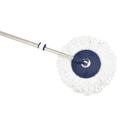 Mop Giratório Tornado Inox 360 Esfregão Perfect 12l - 7 Mop Giratório Tornado Inox 360 Esfregão Perfect 12l - 7