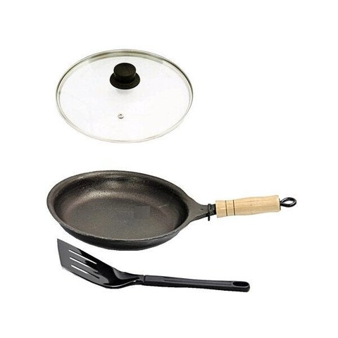 Frigideira Antiaderente Francesa de 20cm T/V Cabo e Espátula