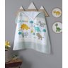 Toalha de Banho Velour com capuz Little Dino Dohler - 1