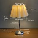 Ver imagem 2 de Abajur Luminária de Mesa Especial Moderno Elegante com Interruptor Decoração Iluminação Casa Sala