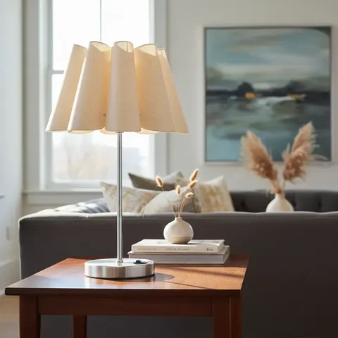 Abajur Luminária de Mesa Especial Moderno Elegante com Interruptor Decoração Iluminação Casa Sala