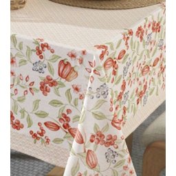 Toalha de Mesa Retangular 6 Lugares Coraline Karsten - 3 Toalha de Mesa Retangular 6 Lugares Coraline Karsten - 3