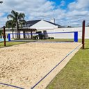 Ver imagem 4 de Rede Multiuso Zaka Volei Beach Futevolei com banda lateral Azul 9,60m x 1m